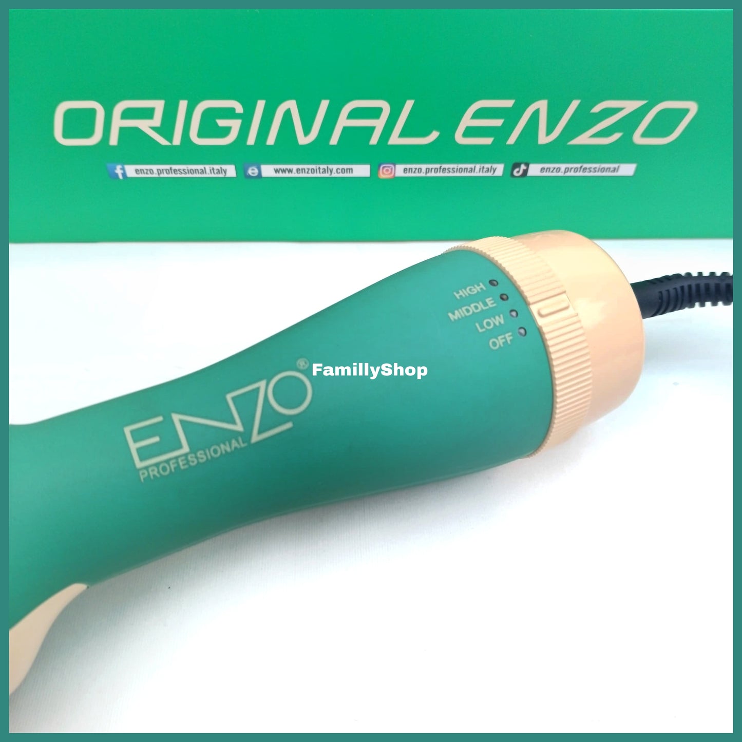 Brosse 1500watt vert